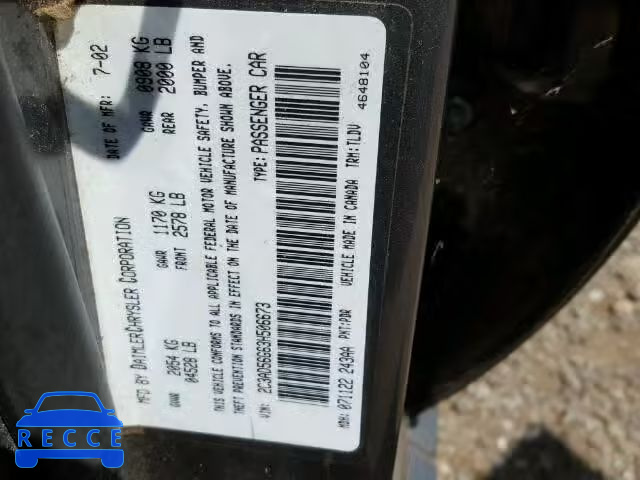 2003 CHRYSLER CONCORDE 2C3AD56G63H506673 image 9