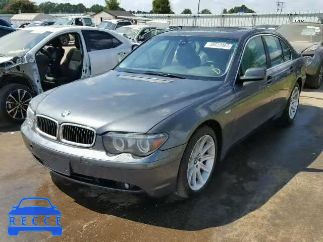 2005 BMW 745 I WBAGL63565DP74895 зображення 1