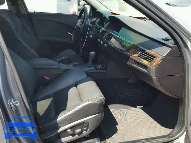 2005 BMW 530 WBANA73595B814076 зображення 4