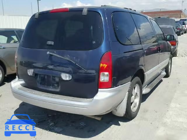 2001 NISSAN QUEST 4N2ZN16T41D813364 Bild 3