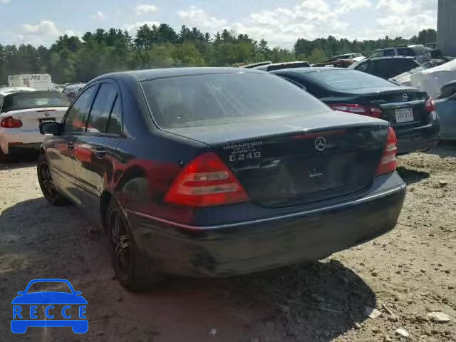 2001 MERCEDES-BENZ C 240 WDBRF61J11F054176 зображення 2