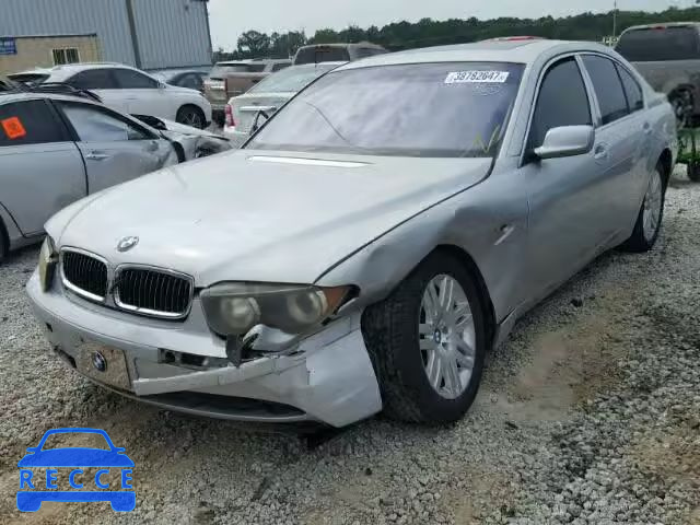 2003 BMW 745 WBAGL63433DP63678 image 1