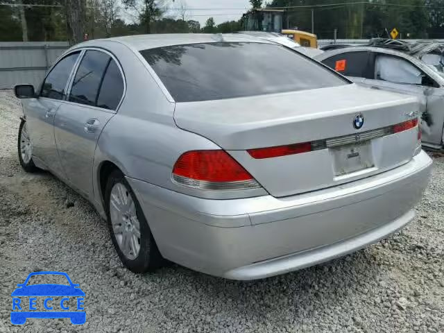 2003 BMW 745 WBAGL63433DP63678 зображення 2
