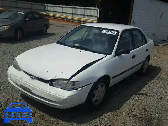 1998 CHEVROLET GEO PRIZM 1Y1SK5280WZ406461 image 1