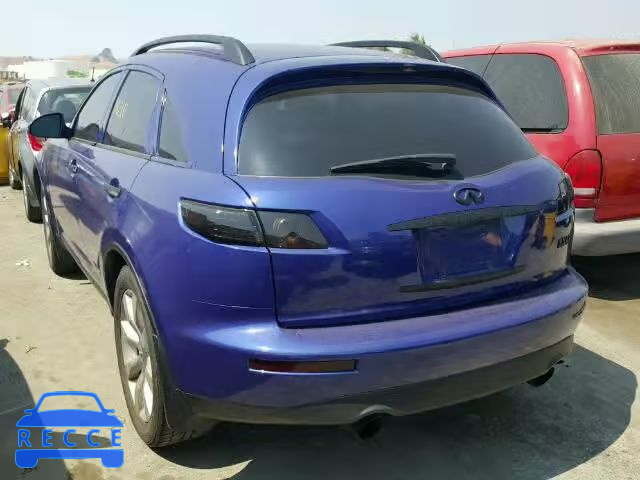 2005 INFINITI FX45 JNRBS08W85X400690 image 2