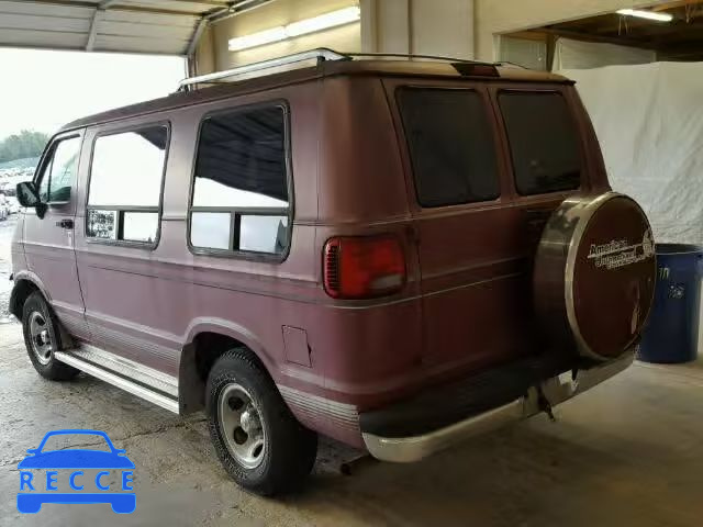 1997 DODGE RAM VAN 2B6HB21X4VK599161 зображення 2