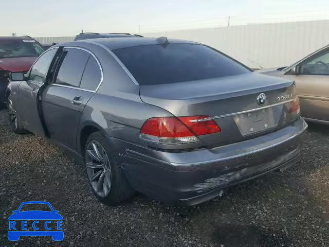 2008 BMW 750 WBAHN83528DT85010 зображення 2