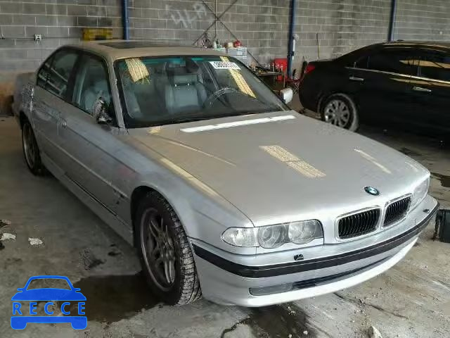 2000 BMW 740 WBAGG8348YDN77299 image 0