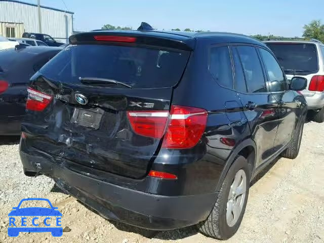 2012 BMW X3 5UXWX5C55CL718350 зображення 3