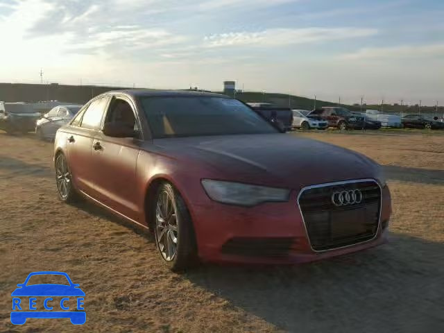 2013 AUDI A6 WAUDFAFC7DN034207 image 0