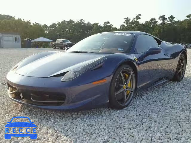 2010 FERRARI 458 ITALIA ZFF67NFA4A0175924 image 1