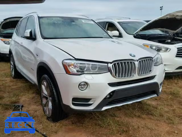 2016 BMW X3 5UXWX7C51G0R16801 зображення 0