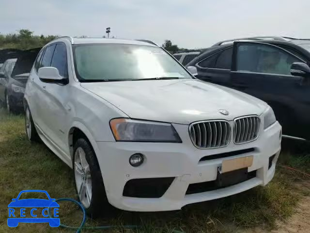 2014 BMW X3 5UXWX9C52E0D23945 image 0