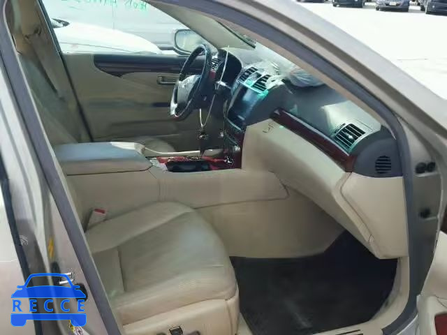 2010 LEXUS LS 460L JTHGL5EF2A5040342 image 4