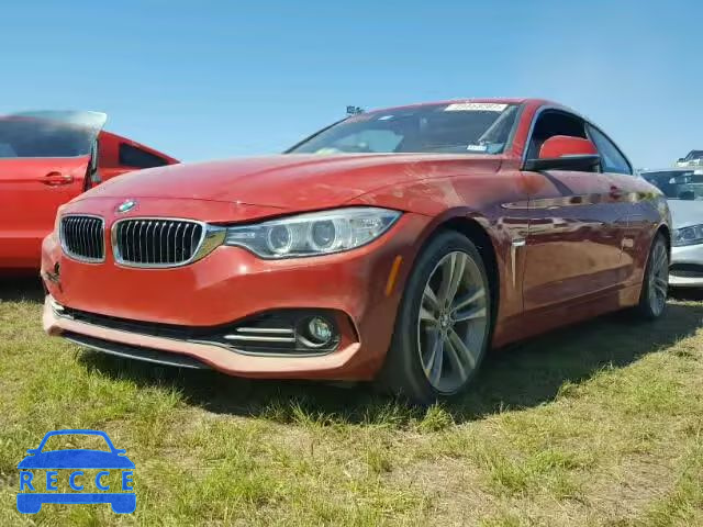 2017 BMW 430I WBA4R7C55HK876664 image 1