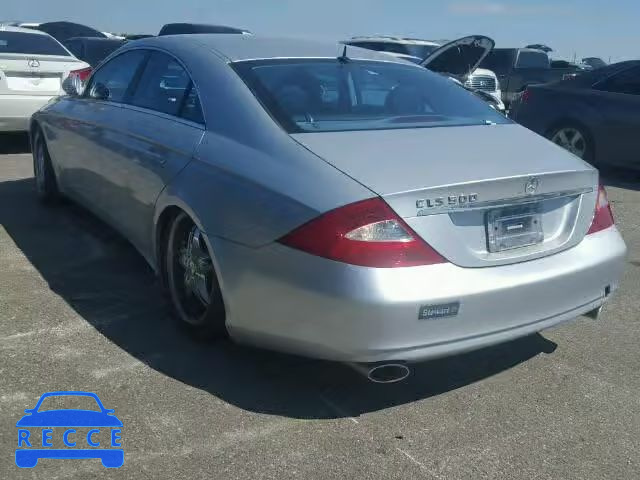 2006 MERCEDES-BENZ CLS500 WDDDJ75X46A050339 image 2