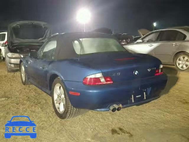 2001 BMW Z3 WBACN334X1LK46520 image 2