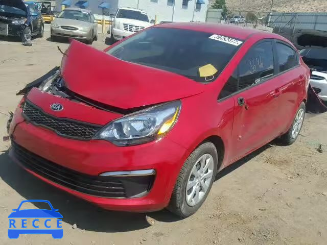 2017 KIA RIO KNADM4A36H6038649 image 1
