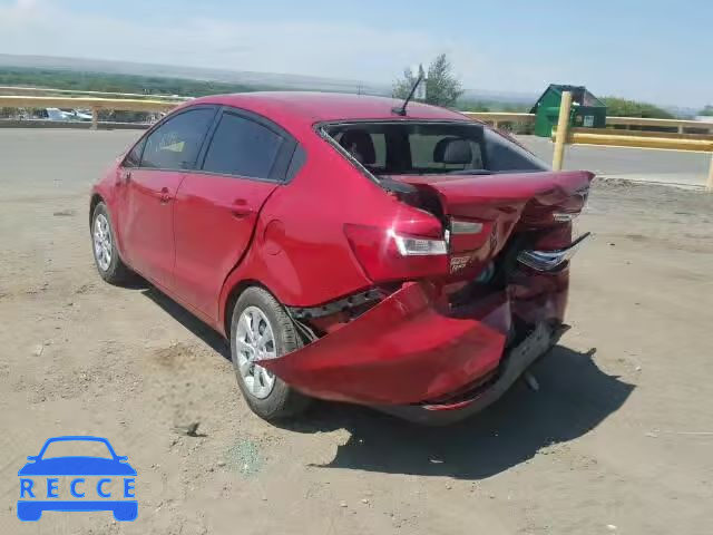 2017 KIA RIO KNADM4A36H6038649 image 2