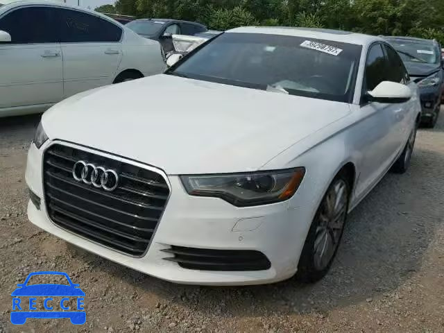 2012 AUDI A6 WAUDFAFC4CN139012 image 1