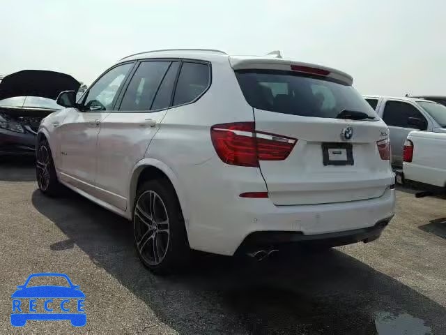 2017 BMW X3 5UXWZ7C51H0U44787 image 2