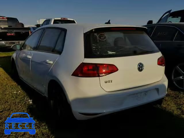 2016 VOLKSWAGEN GTI 3VW4T7AU3GM047644 зображення 2