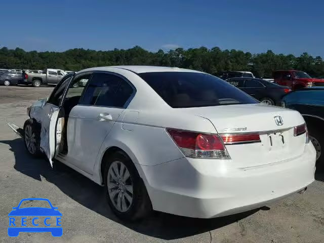 2012 HONDA ACCORD EXL 1HGCP2F84CA045377 image 2