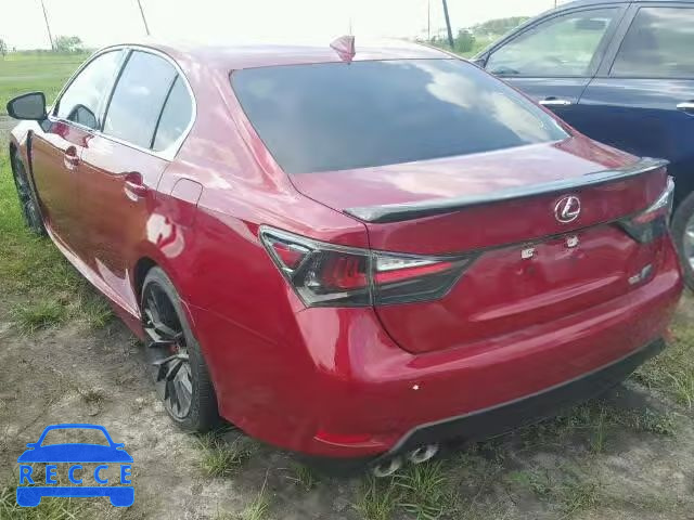 2016 LEXUS GS-F JTHBP1BL5GA001844 image 2