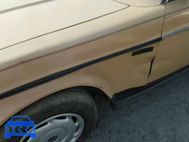 1986 VOLVO 244 YV1AX8846G1163871 image 8