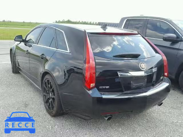 2011 CADILLAC CTS-V 1G6DV8EP4B0133017 зображення 2