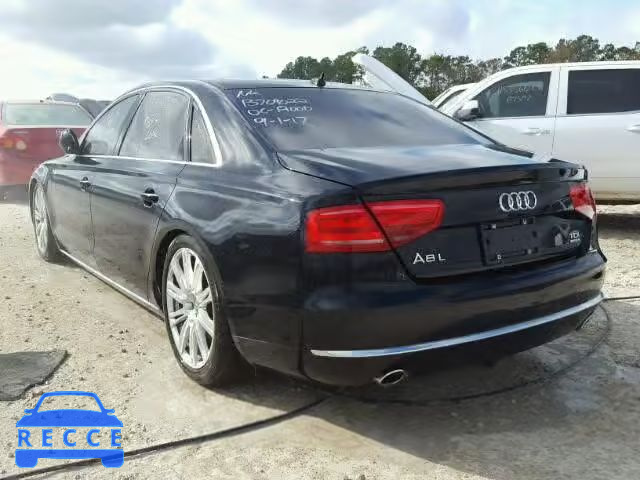 2014 AUDI A8 WAURMAFD7EN000662 зображення 2