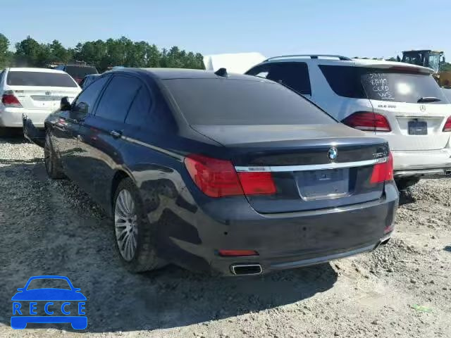 2009 BMW 750 WBAKB83509CY60353 зображення 2