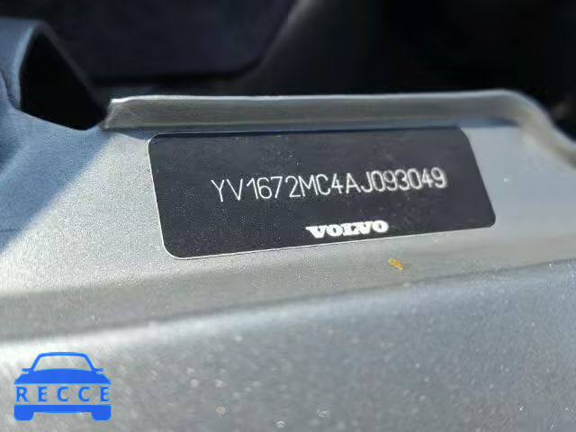 2010 VOLVO C70 YV1672MC4AJ093049 зображення 9