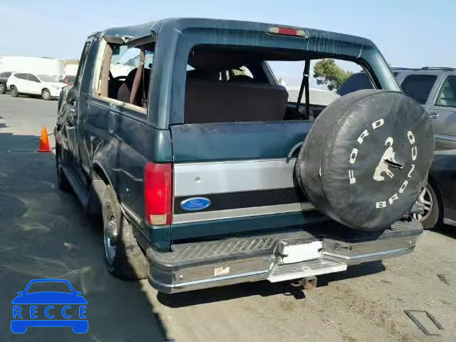 1992 FORD BRONCO 1FMEU15H8NLA34347 image 2