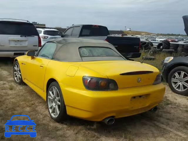 2004 HONDA S2000 JHMAP21404S000215 image 2