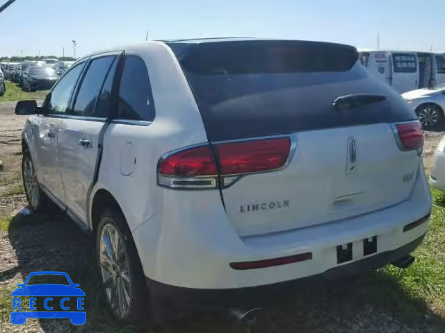 2013 LINCOLN MKX 2LMDJ6JK6DBL00387 зображення 2