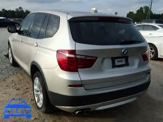 2013 BMW X3 5UXWX9C53D0A21532 image 2