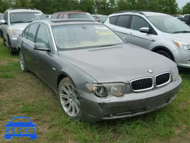 2003 BMW 745 WBAGN63423DR19395 зображення 0