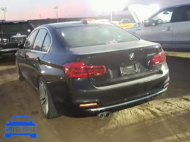 2016 BMW 328 WBA8E9C58GK648908 зображення 2