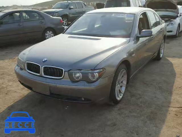 2002 BMW 745 WBAGL63492DP59665 image 1