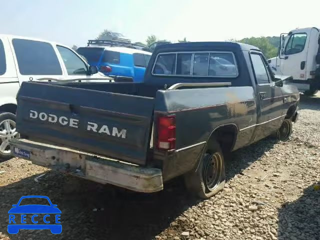 1986 DODGE D-SERIES 1B7HD14T3GS030951 Bild 3