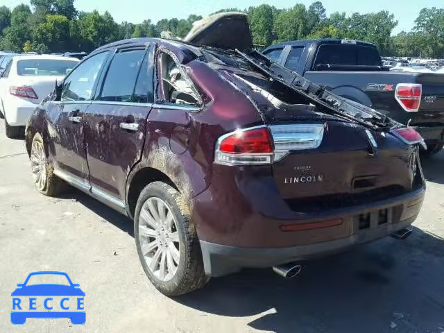 2011 LINCOLN MKX 2LMDJ8JK8BBJ10261 Bild 2