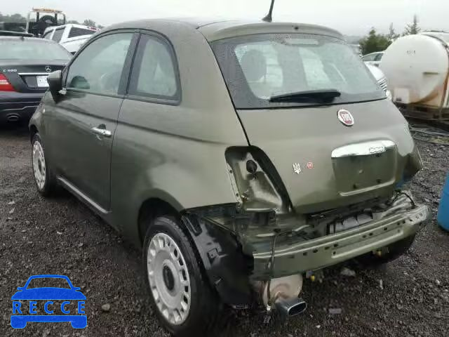 2014 FIAT 500 3C3CFFARXET260030 зображення 2