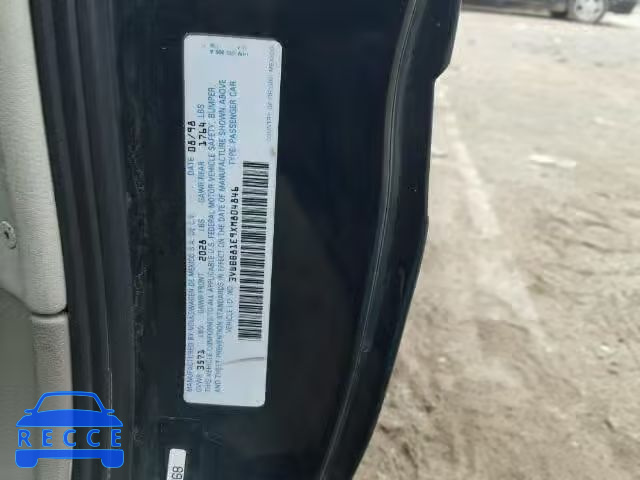 1999 VOLKSWAGEN CABRIO 3VWBB81E9XM804846 Bild 9