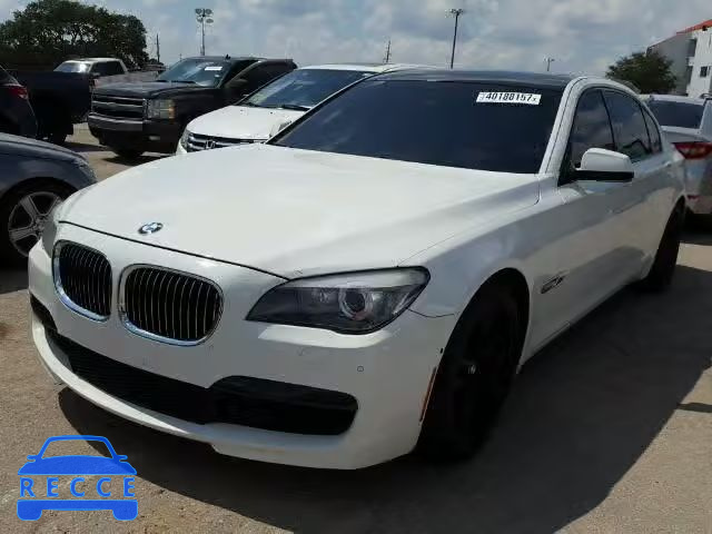 2012 BMW 740 WBAKB4C54CC576028 зображення 1