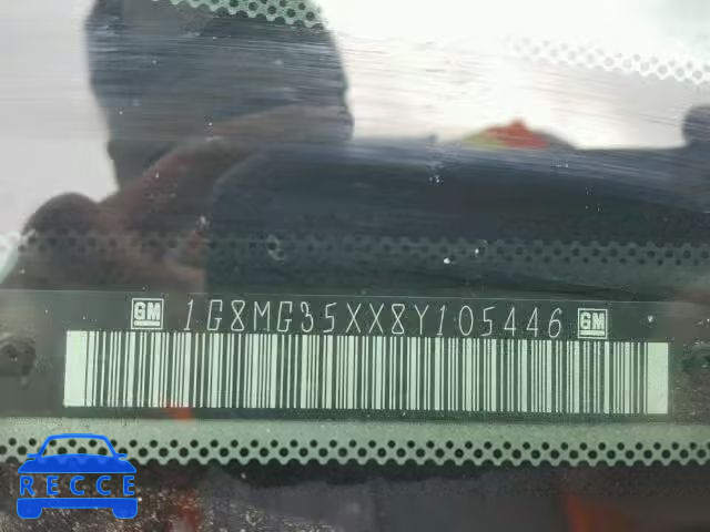 2008 SATURN SKY 1G8MG35XX8Y105446 image 9