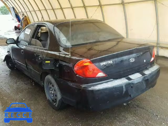 2002 KIA SPECTRA KNAFB121825170500 image 2