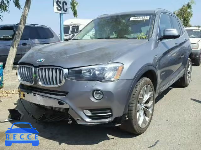 2016 BMW X3 5UXWX9C57G0D80869 image 1