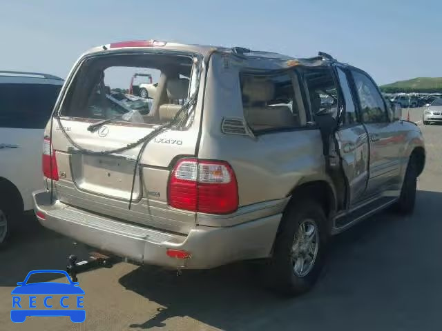 2002 LEXUS LX JTJHT00W323517757 зображення 3