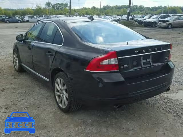 2012 VOLVO S80 YV1902AH4C1154176 image 2